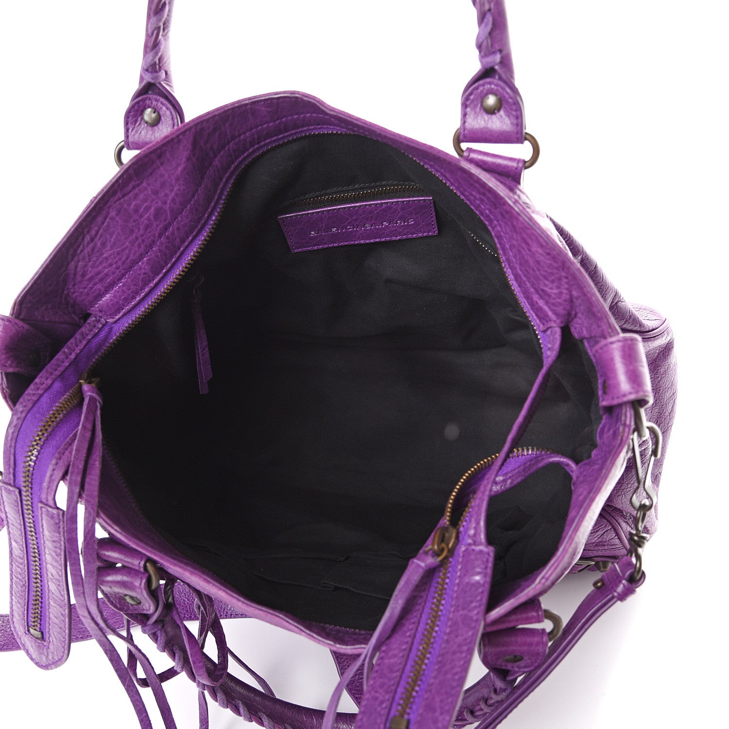 Balenciaga Agneau Classic Hardware Velo Ultraviolet 4 of 7