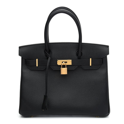 Hermes Epsom Birkin 30 Black 1 of 12