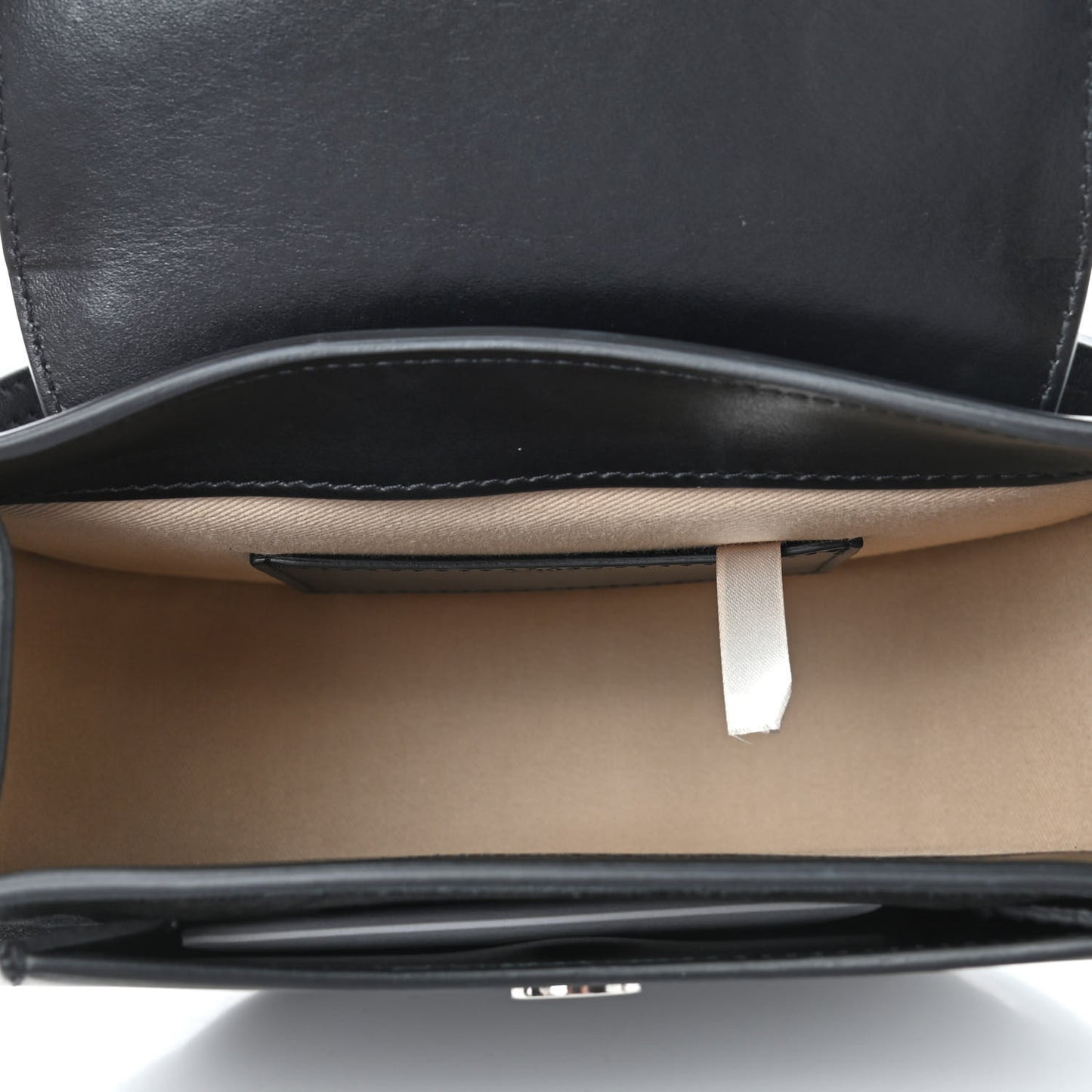 Calfskin Small Tess Bag Black
