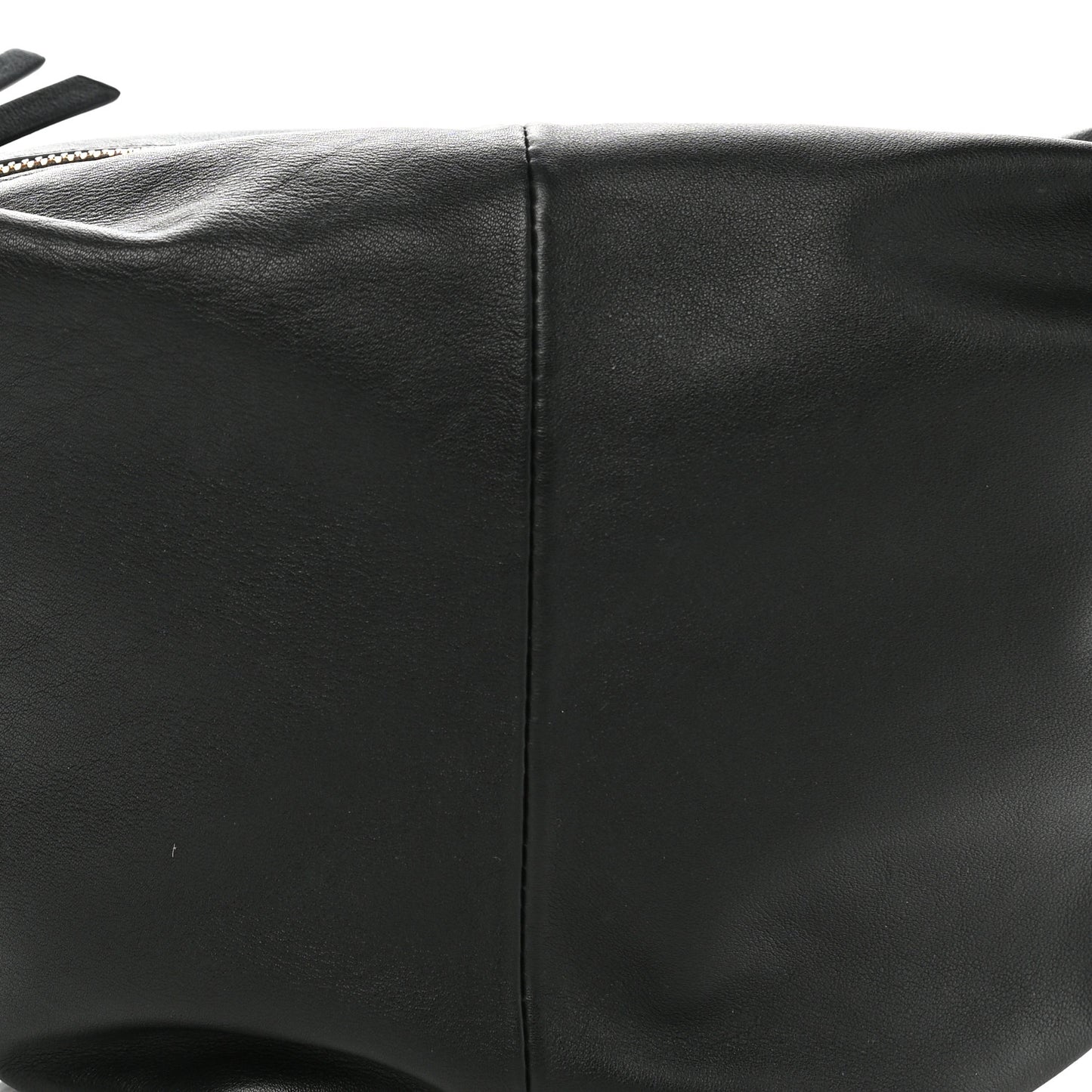 Calfskin Teen Double Knot Hobo Black