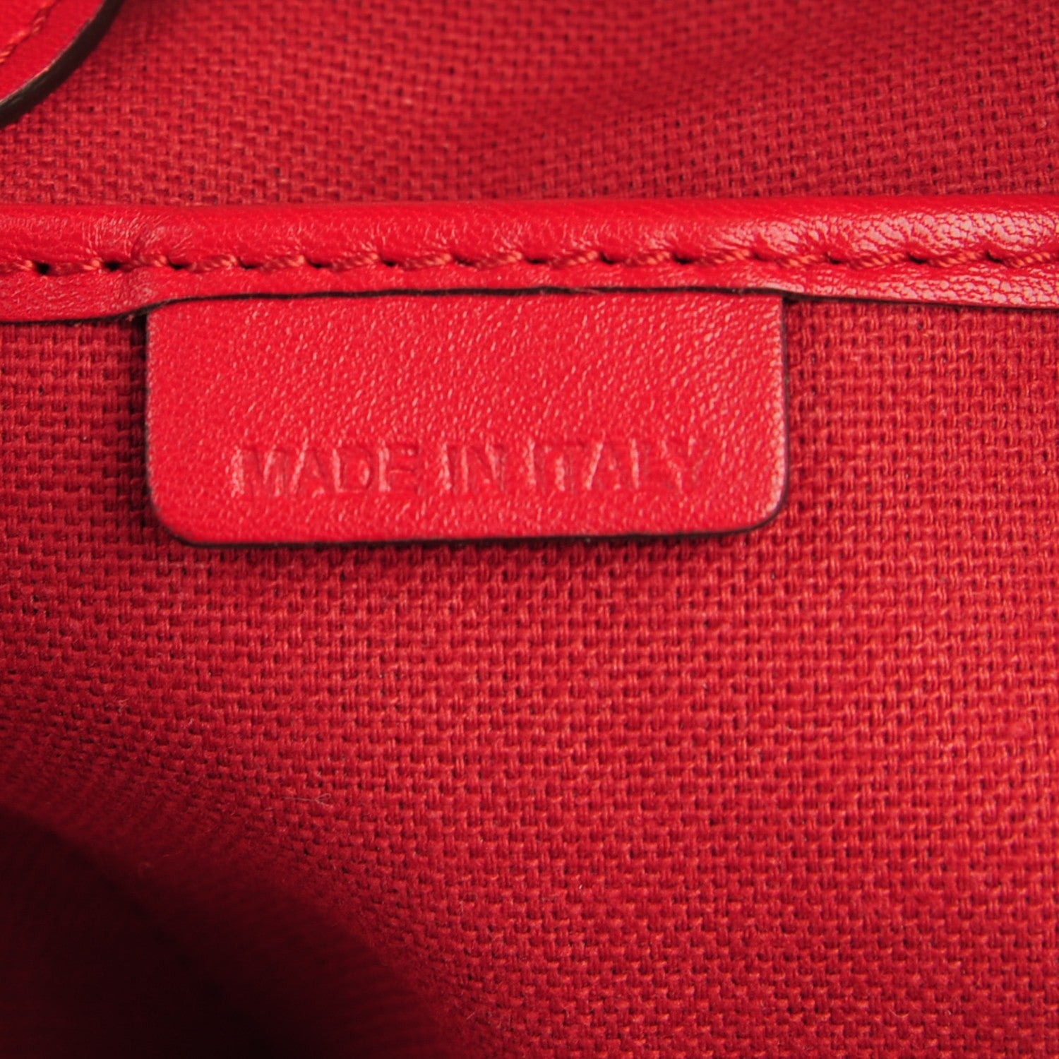 Burberry Haymarket Check Small Canterbury Tote Military Red 8 of 9