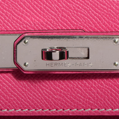 Hermes Epsom Candy Birkin 35 Rose Tyrien and Rubis 7 of 22