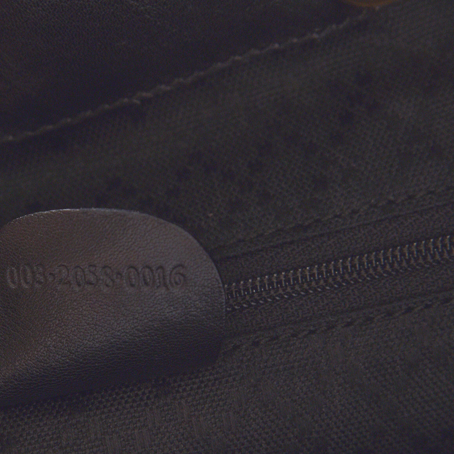 Calfskin Bamboo Backpack Black