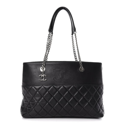 Chanel Lambskin Quilted Medium Urban Delight Tote Black 1 of 12