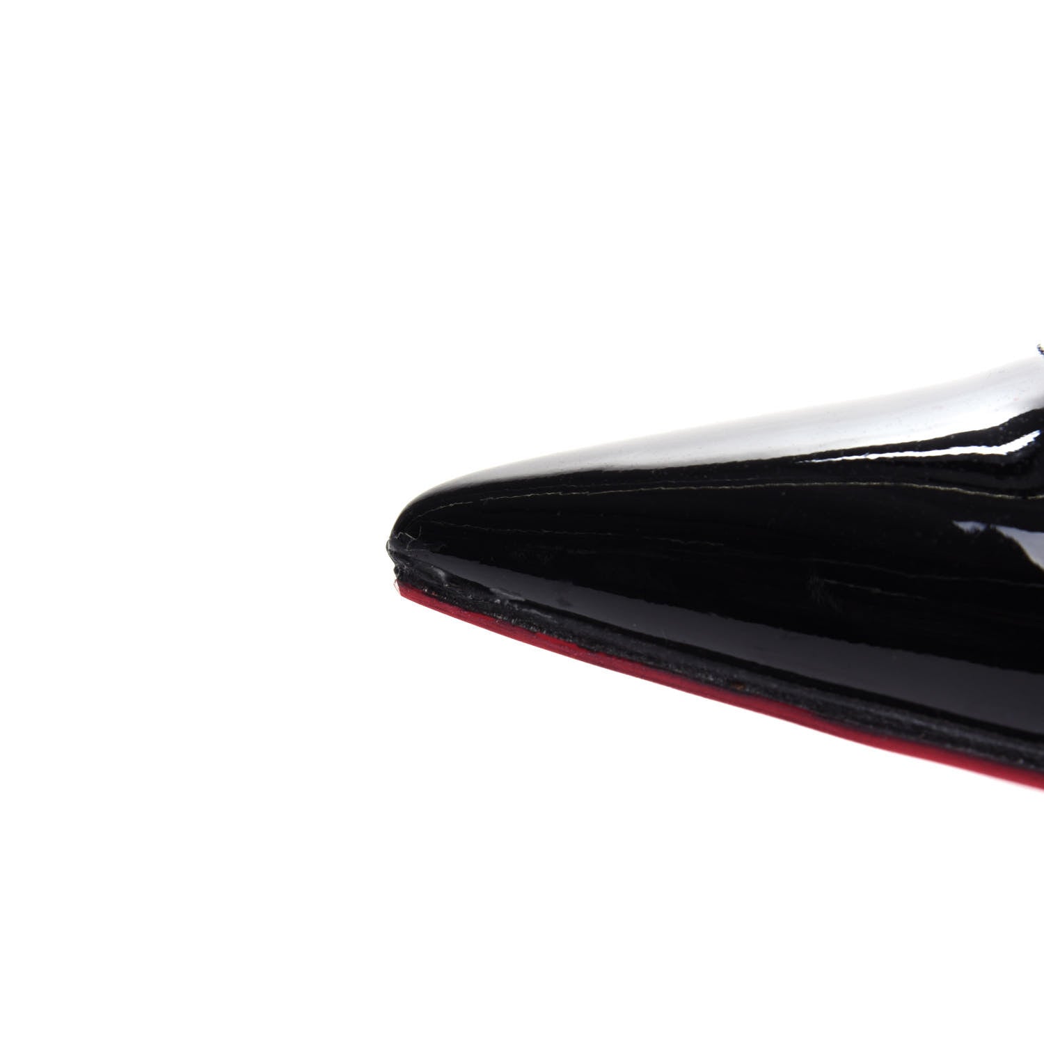 Christian Louboutin Patent Iriza 100 Pumps 37 Black 11 of 12