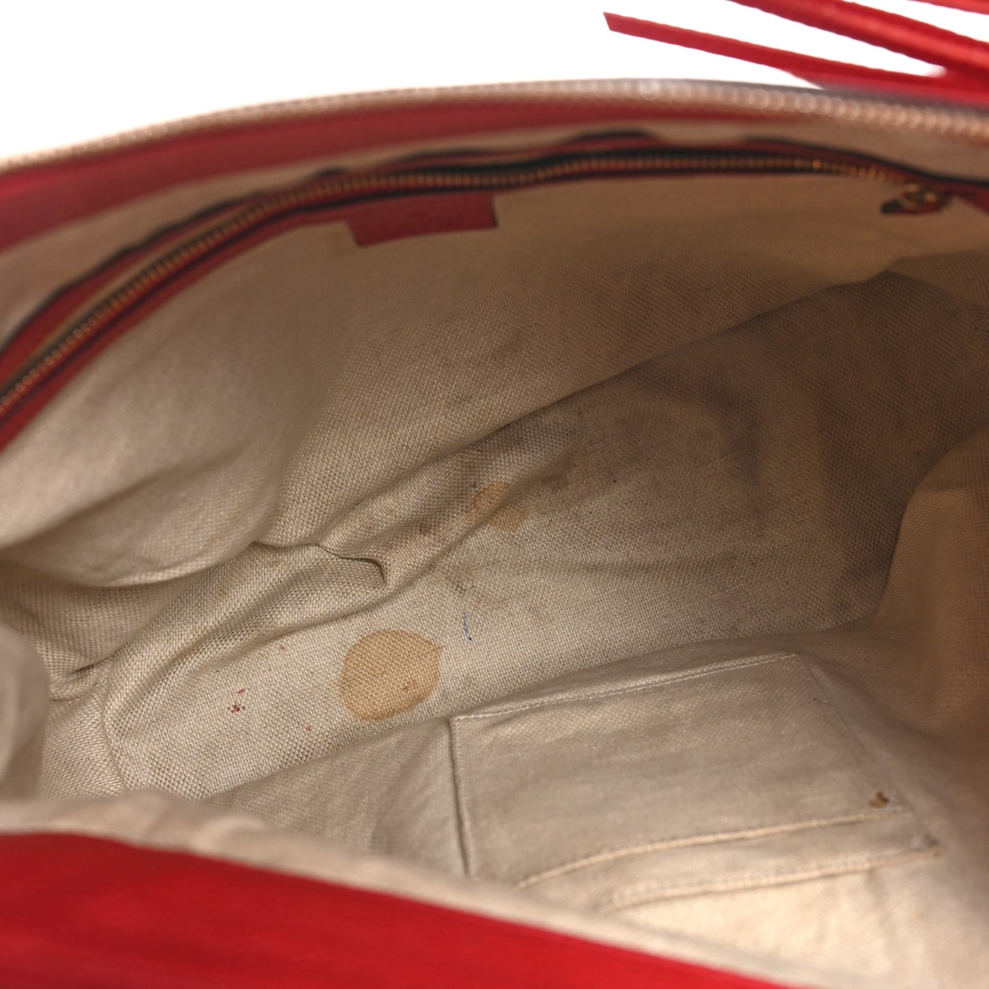 Pebbled Calfskin Large Soho Hobo Tabasco Red