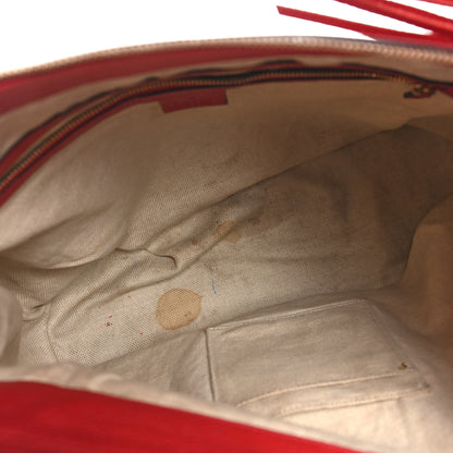 Gucci Pebbled Calfskin Large Soho Hobo Tabasco Red 5 of 15