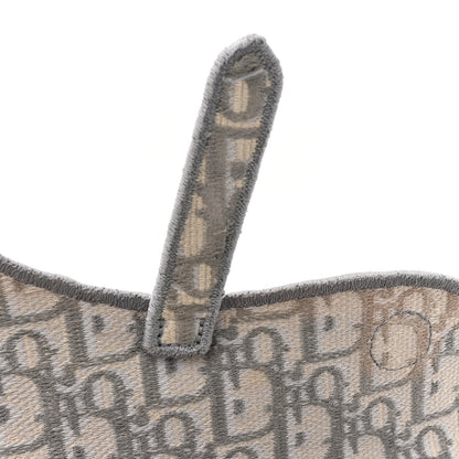 Christian Dior Oblique Slim Saddle Pouch Grey 11 of 13