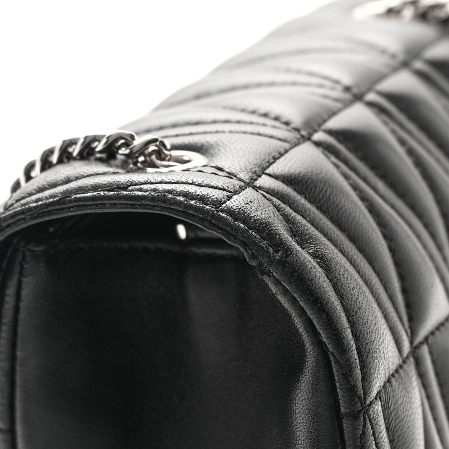 Nappa Quilted Virtus Bag Black