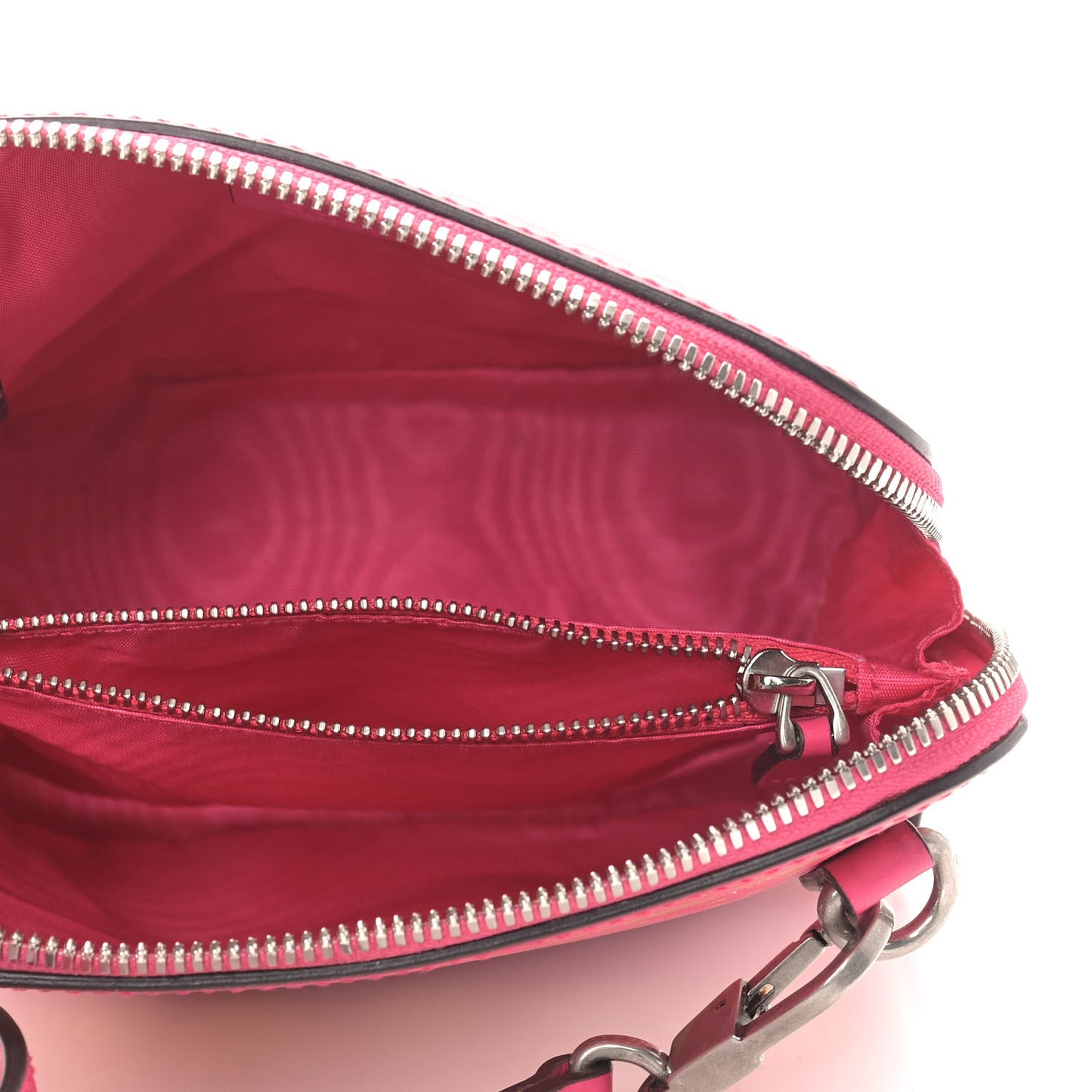 X SEGA Calfskin GUCCY Stars Mini Dome Shoulder Bag Violet Fuxia Gold