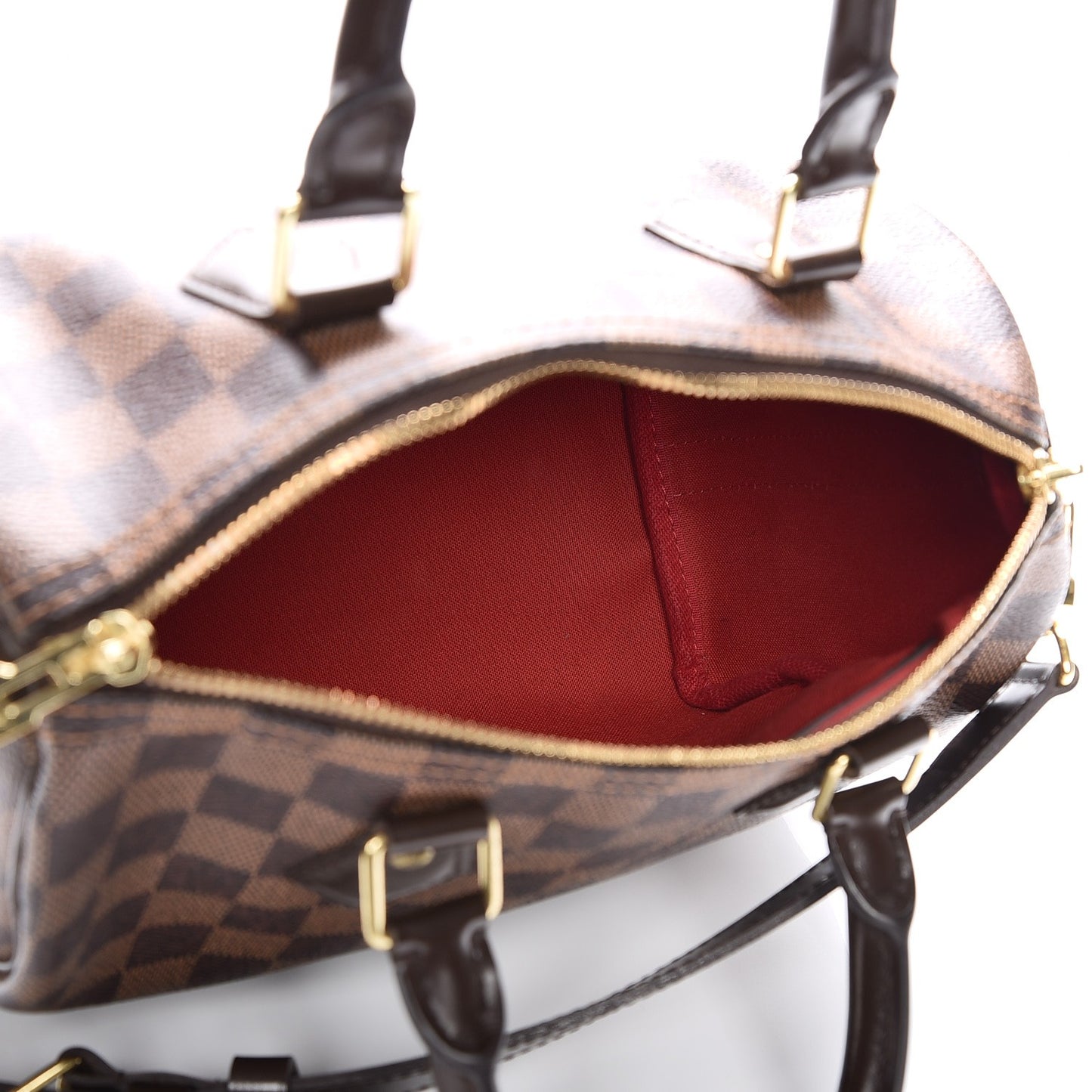 Damier Ebene Speedy Bandouliere 25