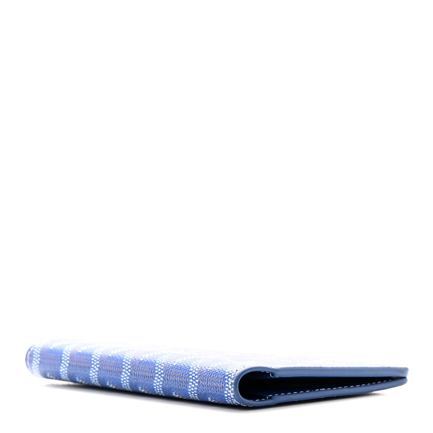 Goyardine Grenelle Passport Wallet Sky Blue