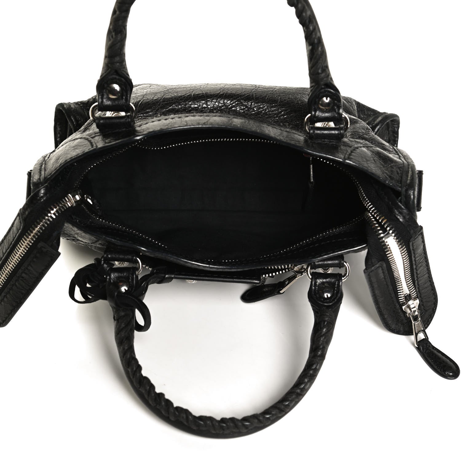 Balenciaga Agneau Giant 12 Silver Hardware Mini City Black 5 of 12