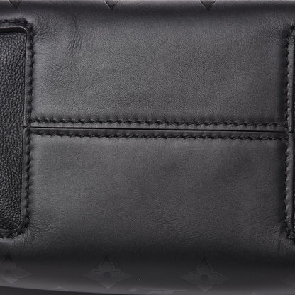 Louis Vuitton Cuir Plume Very Hobo Black 9 of 10