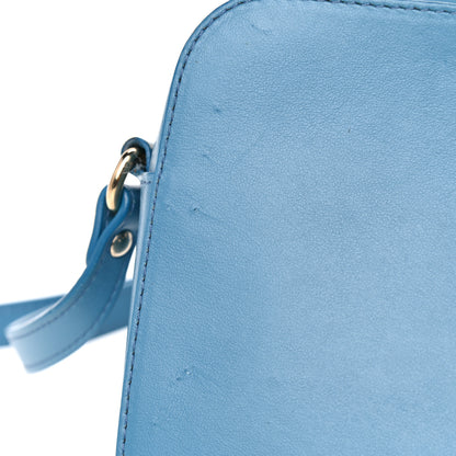 Versace Calfskin Palazzo Medusa Camera Bag Blue 13 of 19