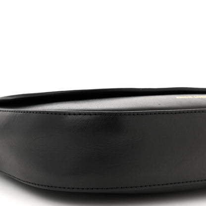 Mansur Gavriel Calfskin Flap Crossbody Bag Black 8 of 10