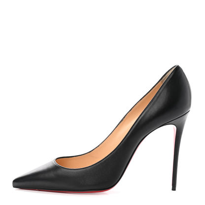 Christian Louboutin Shiny Nappa Kate 100 Pumps 40.5 Black 1 of 10