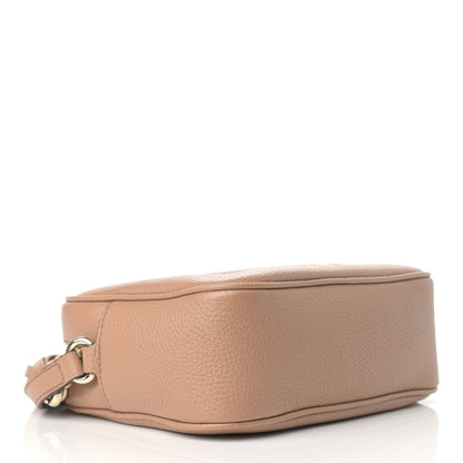 Gucci Pebbled Calfskin Small Soho Disco Bag Camelia 4 of 10
