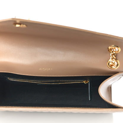 Saint Laurent Grain De Poudre Textured Mixed Matelasse Triquilt Large Monogram Satchel Cork 7 of 10
