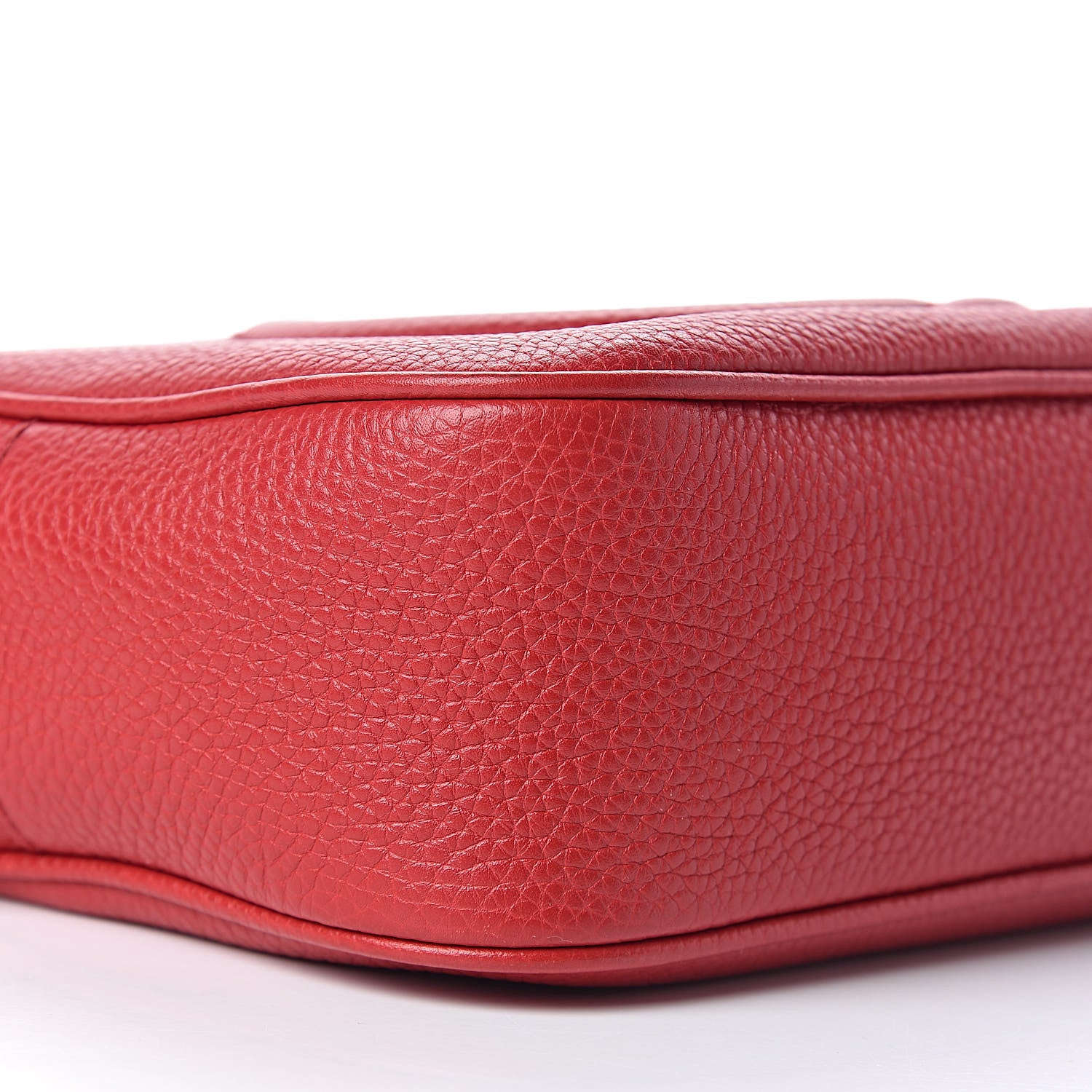 Gucci Pebbled Calfskin Small Soho Disco Bag Vibrant Red 8 of 10