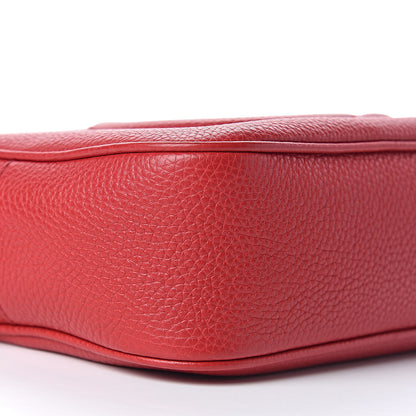 Gucci Pebbled Calfskin Small Soho Disco Bag Vibrant Red 8 of 10