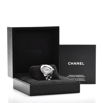 Chanel Titanium Ceramic 38mm J12 Chromatic Automatic Watch 7 of 7