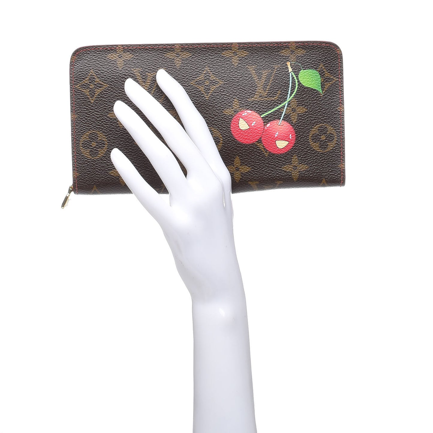 Monogram Cerises Zippy Wallet