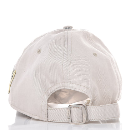 Gucci X MLB Cotton NY Yankees Baseball Hat 57-61 Beige 4 of 9