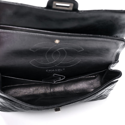 Chanel Aged Calfskin Quilted 2.55 Reissue 226 Flap Black 5 of 12