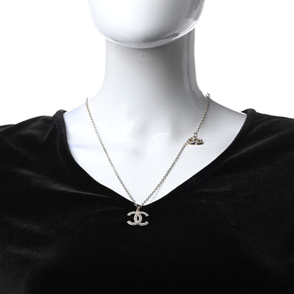 Chanel Crystal CC Necklace Light Gold 2 of 5