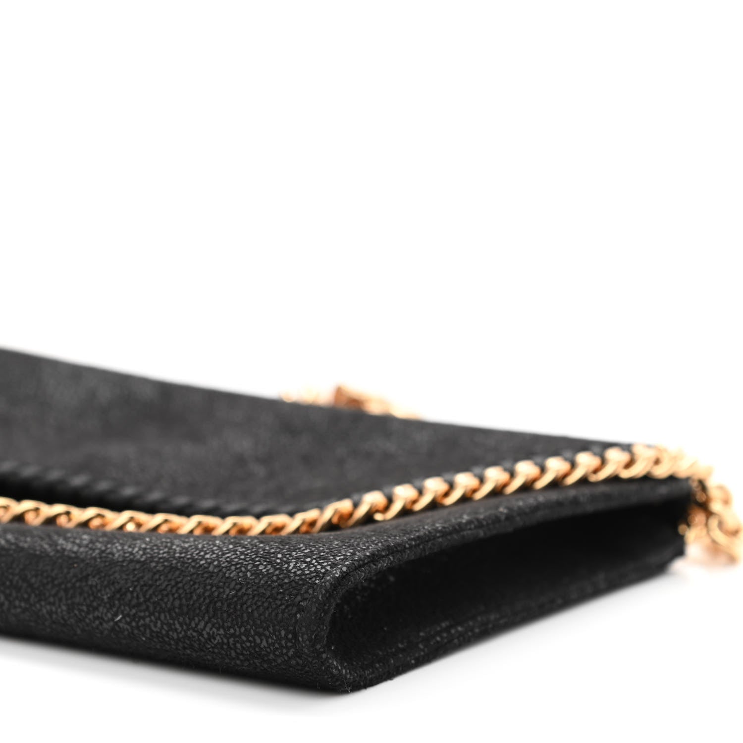 Stella McCartney Shaggy Deer Mini Falabella Crossbody Bag Black 10 of 10