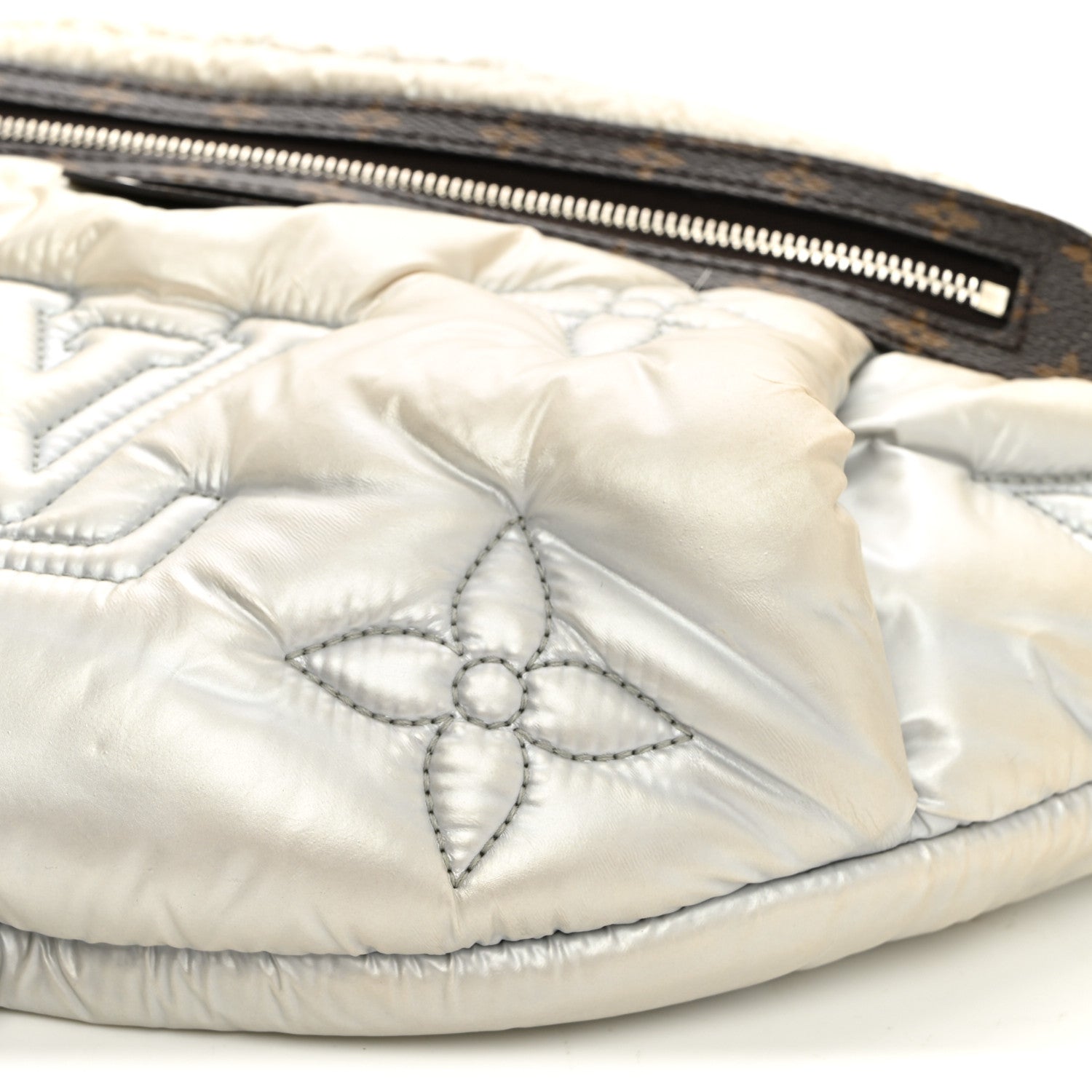 Louis Vuitton Econyl Monogram Pillow Bumbag Silver 8 of 9