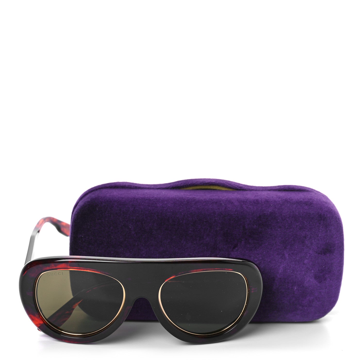 Gucci Acetate Oversize Sunglasses GG1152S Tortoise 7 of 7