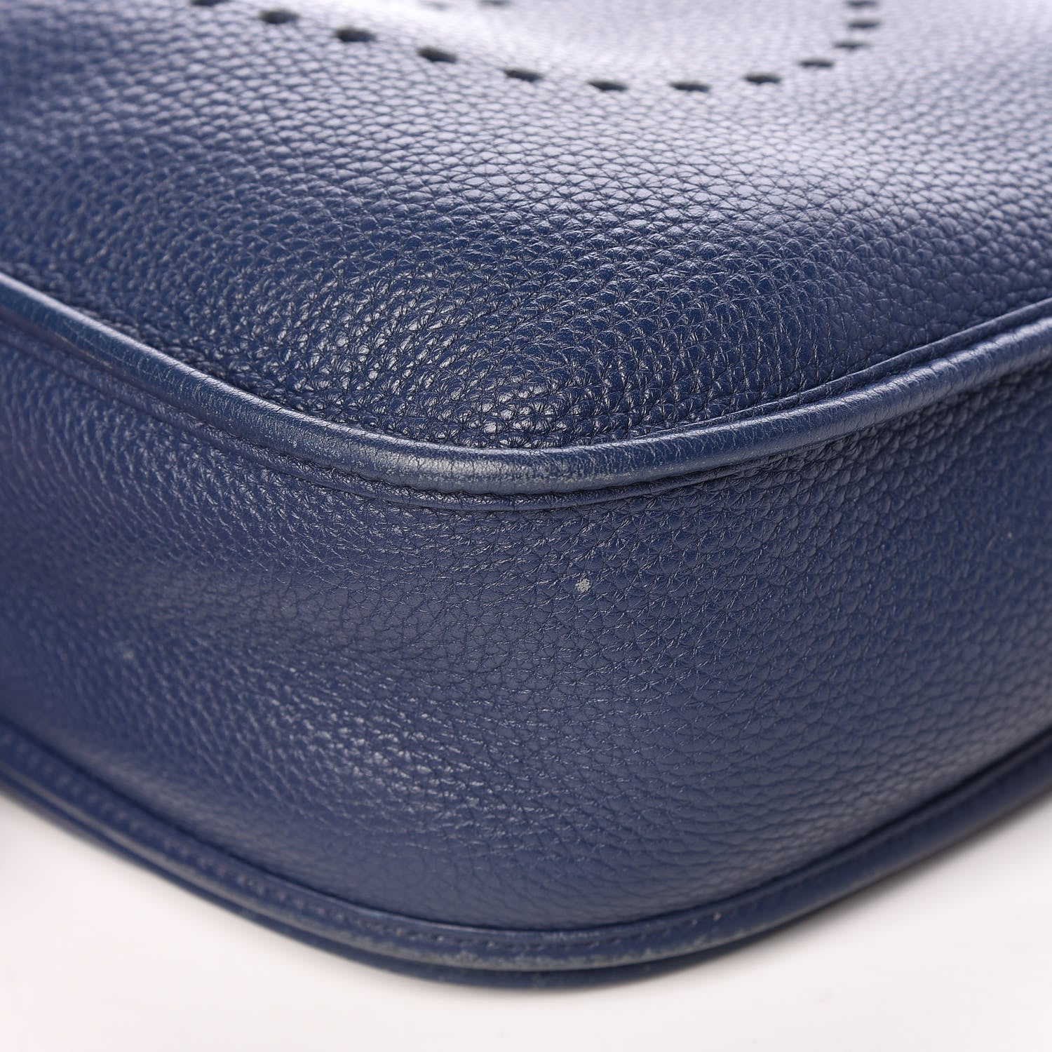 Hermes Taurillon Clemence Evelyne III GM Bleu Saphir 9 of 13