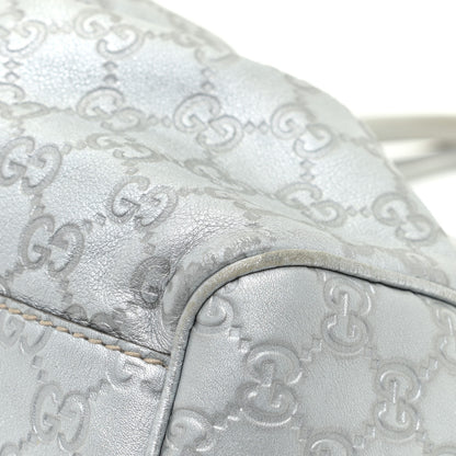 Gucci Guccissima Medium Sukey Tote Silver 15 of 18