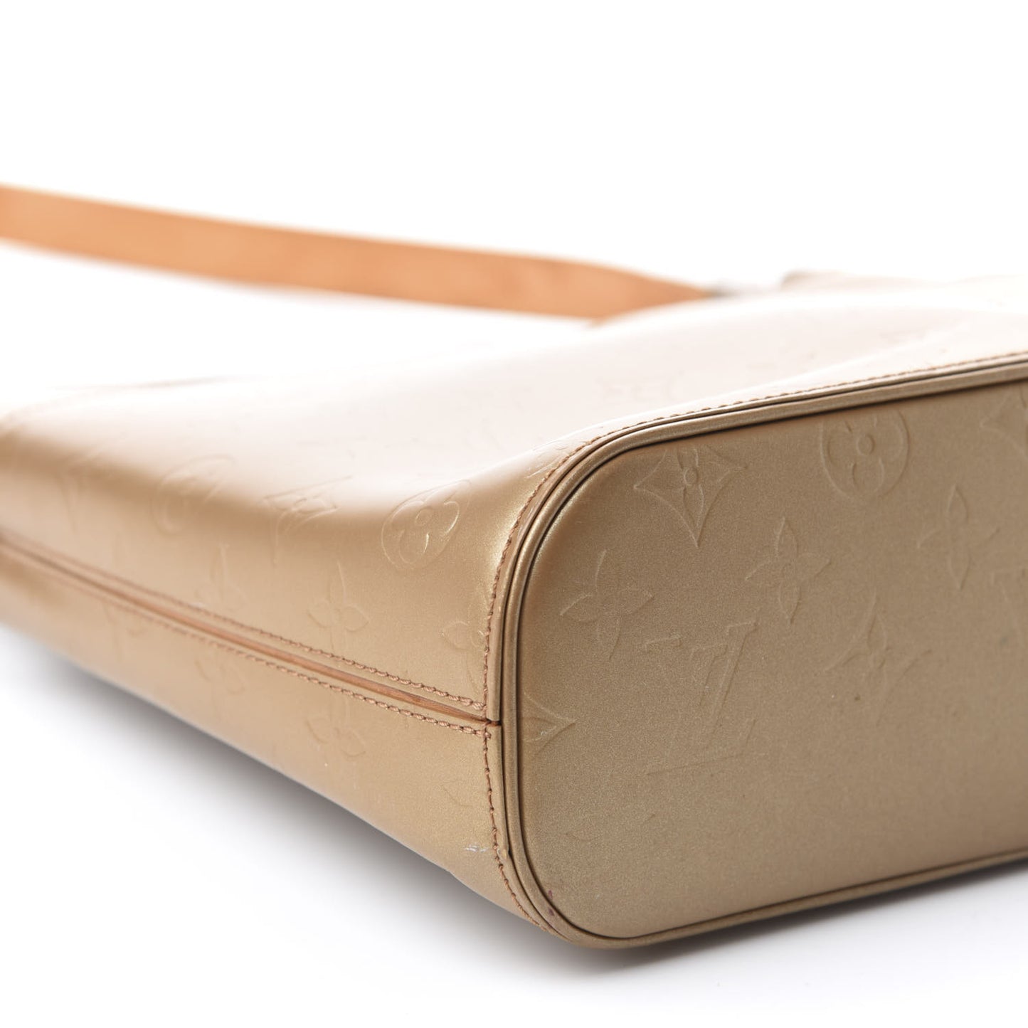 Mat Monogram Sutter Tote Ambre