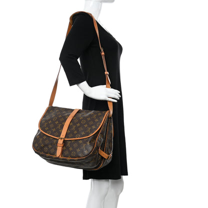 Louis Vuitton Monogram Saumur 35 2 of 13