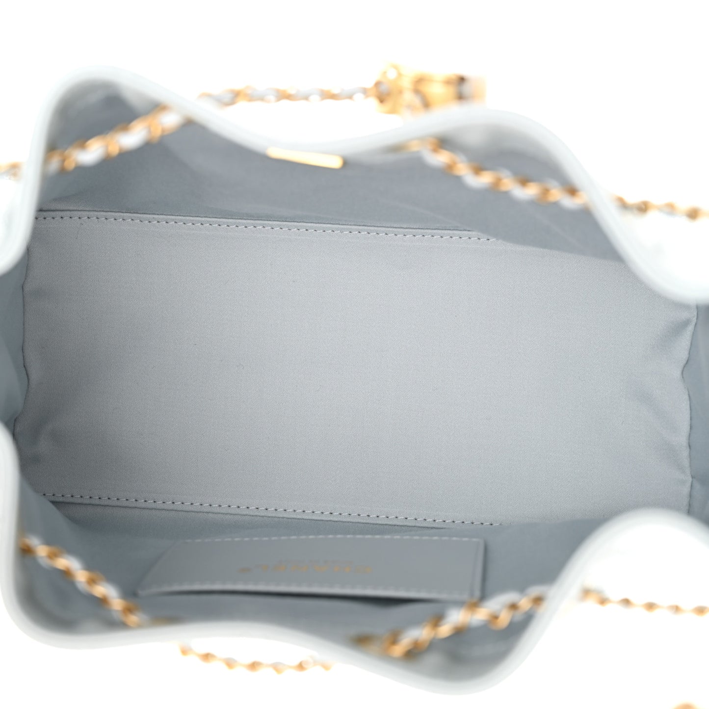 Caviar Quilted Small Chanel 25 Handbag Light Blue