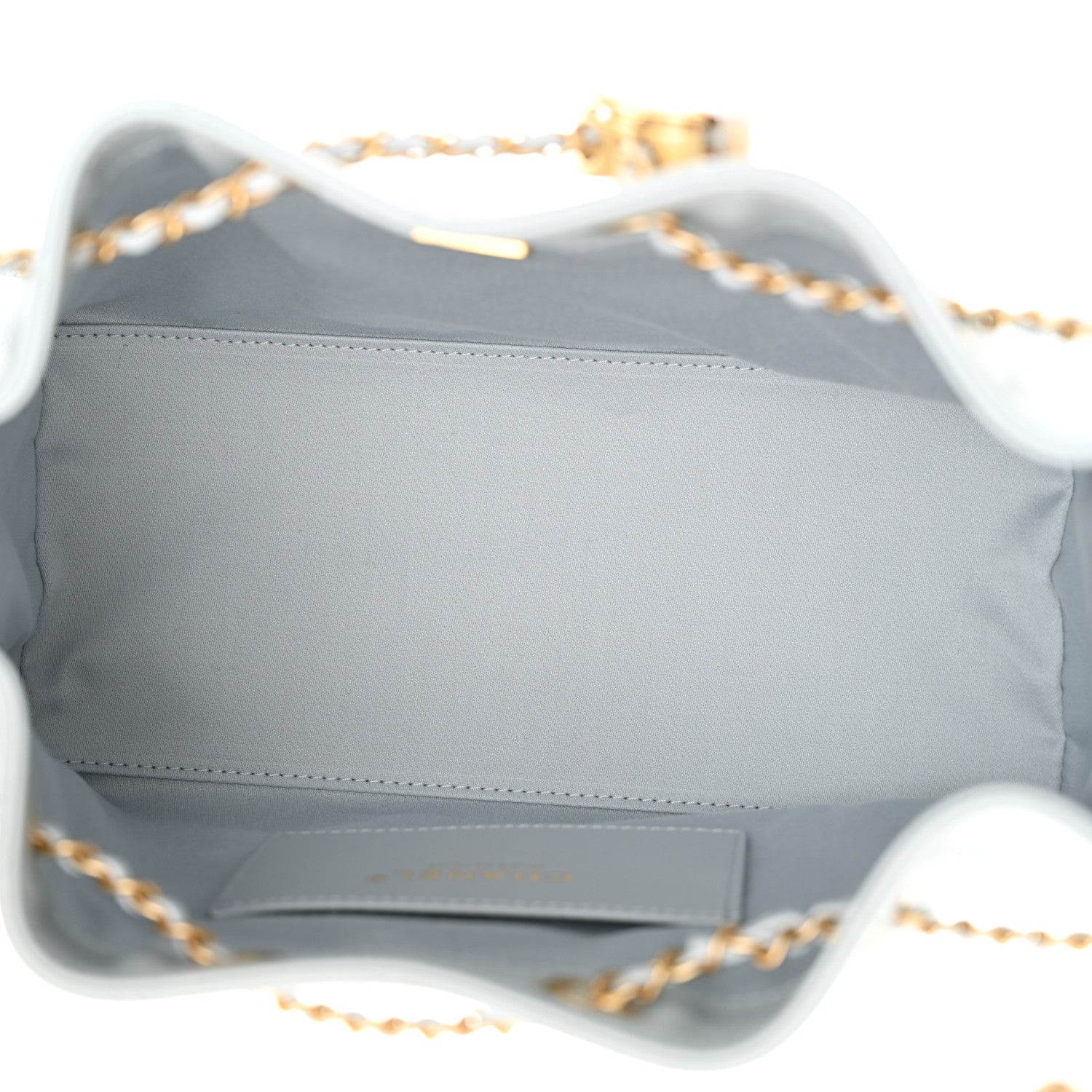 Chanel Caviar Quilted Small Chanel 25 Handbag Light Blue 5 of 11