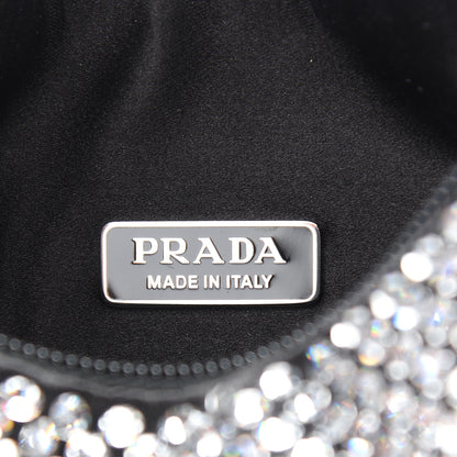 Prada Satin Crystal Mini Re-Edition 2000 Bag Cristal 6 of 9