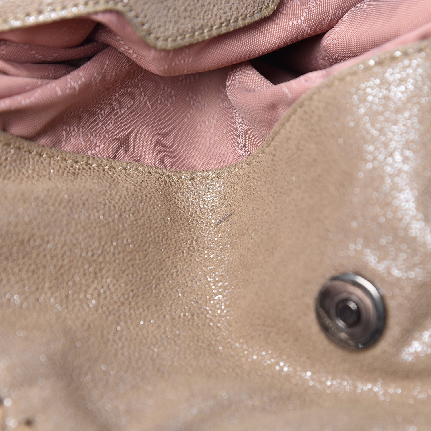 Stella McCartney Shaggy Deer Falabella Fold Over Tote Pearlesce 8 of 17
