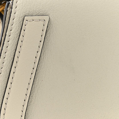 Chloe Calfskin Suede Small Nile Bracelet Bag Off White 13 of 18