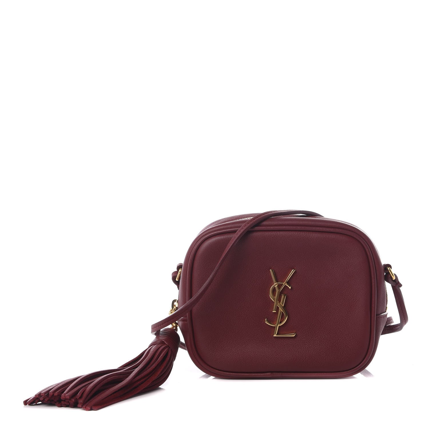 Saint Laurent Nappa Monogram Blogger Bag Amaranto 1 of 10