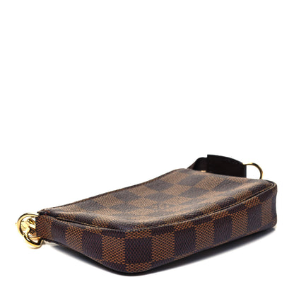Louis Vuitton Damier Ebene Mini Pochette Accessories 4 of 9