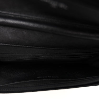 Chanel Calfskin Quilted Chain Around Boy Wallet On Chain WOC Black 5 of 11
