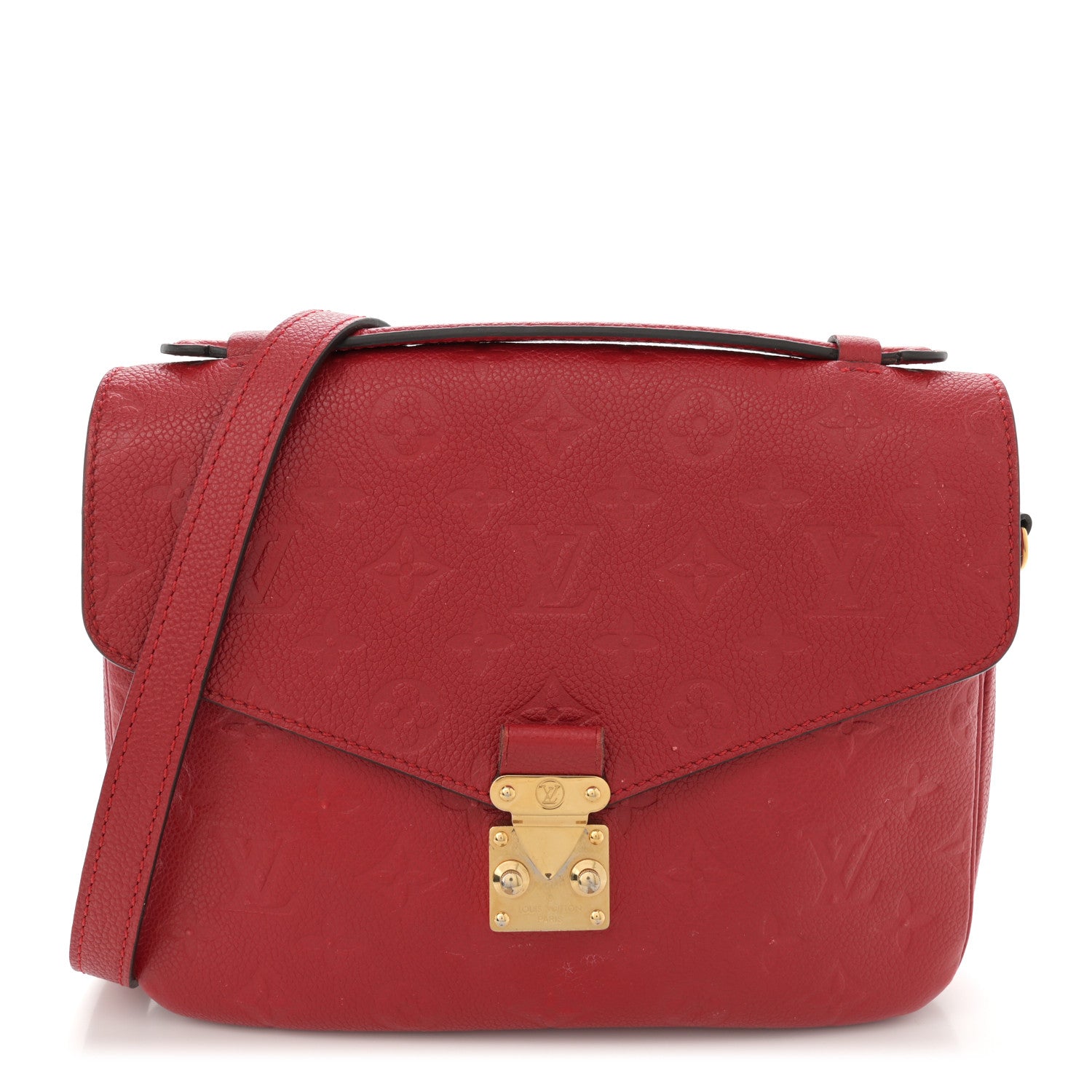 Louis Vuitton Empreinte Pochette Metis Cherry 1 of 14