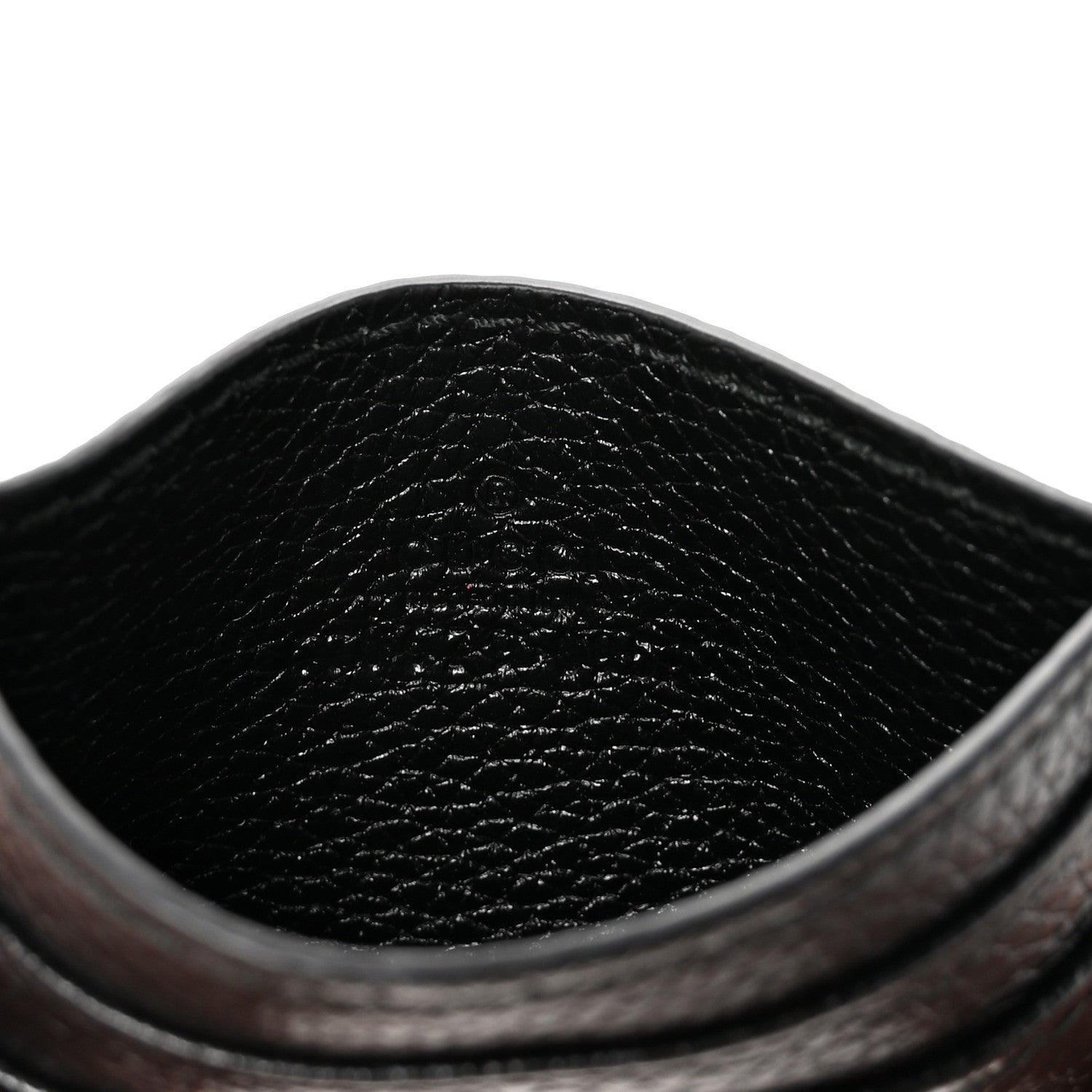 Gucci Grainy Calfskin Zumi Card Holder Black 6 of 7