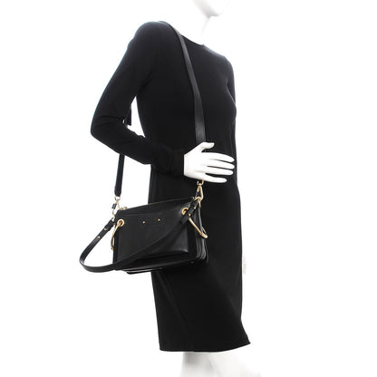 Chloe Calfskin Medium Roy Bag Black 2 of 8