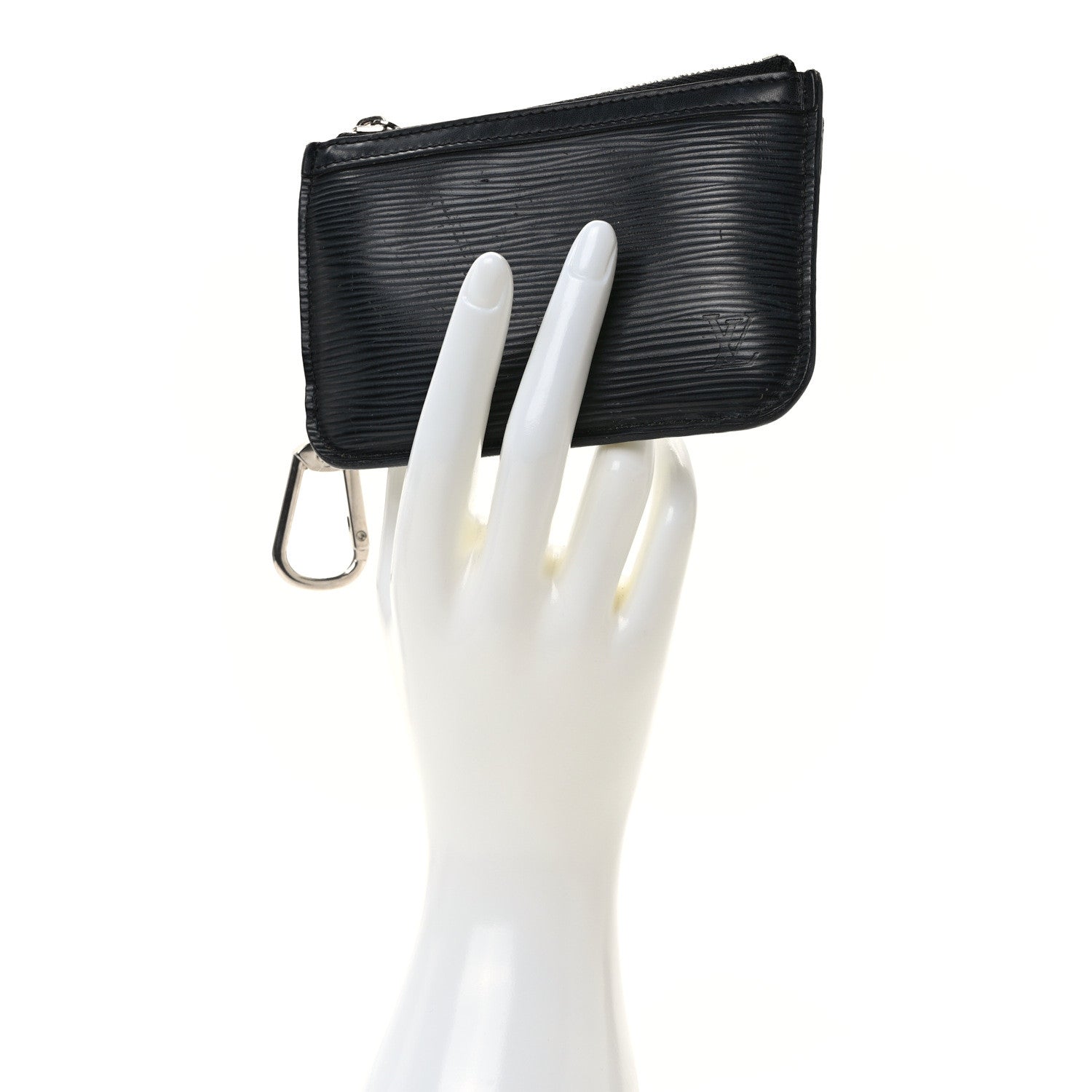 Louis Vuitton Epi Key Pouch Black 2 of 7