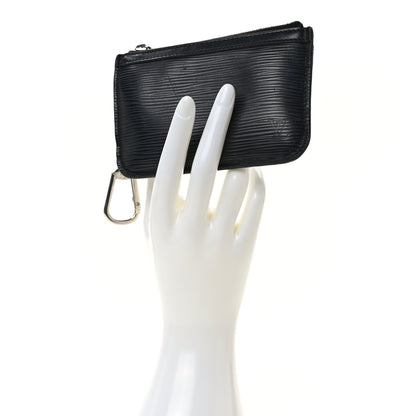 Louis Vuitton Epi Key Pouch Black 2 of 7